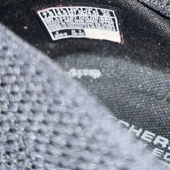 Skechers Black Strech Go Walk 5th Generation Joy-Sensational Day Sneaker 7.5 - Picture 5 of 8